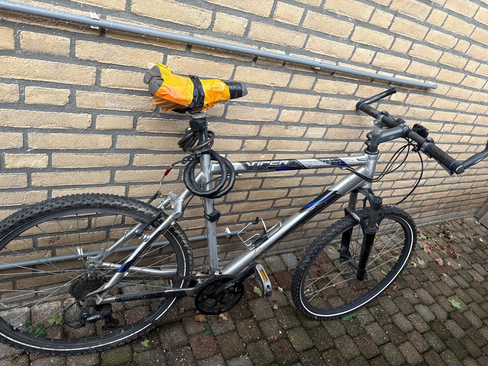 mountainbike - zadel moet vervangen, Fietsen en Brommers, Ophalen, Gebruikt, Mountainbike, Zadel