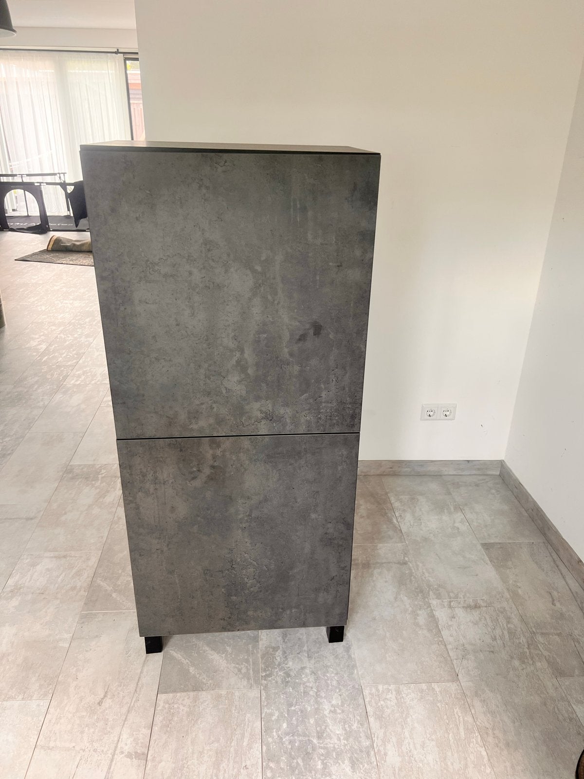 IKEA KALLVIKEN Kast met deuren en planken, Ophalen, Overige materialen, 50 tot 100 cm, Zo goed als nieuw