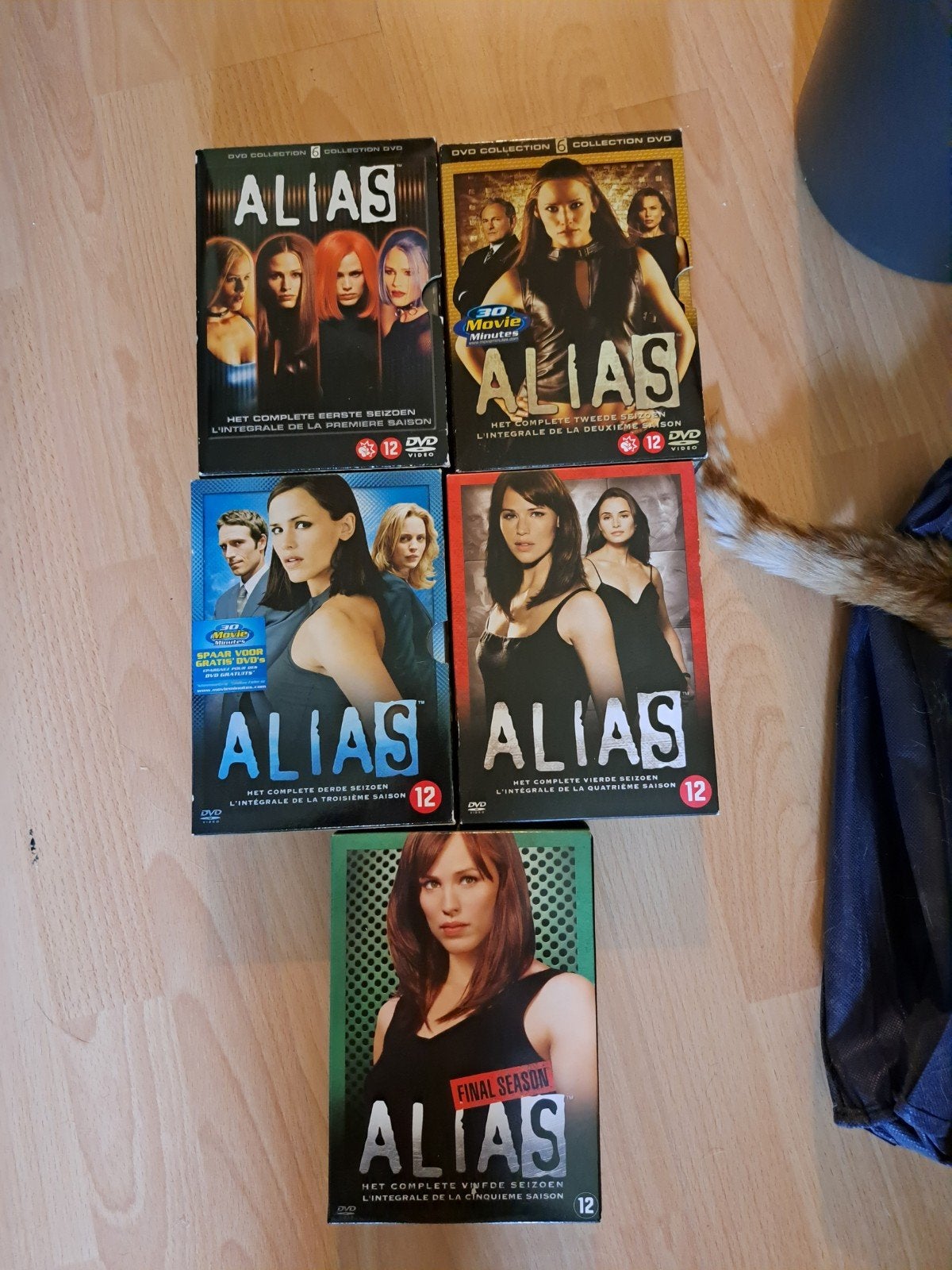 complete set dvd serie alias, Ophalen, Zo goed als nieuw, Detective en Krimi