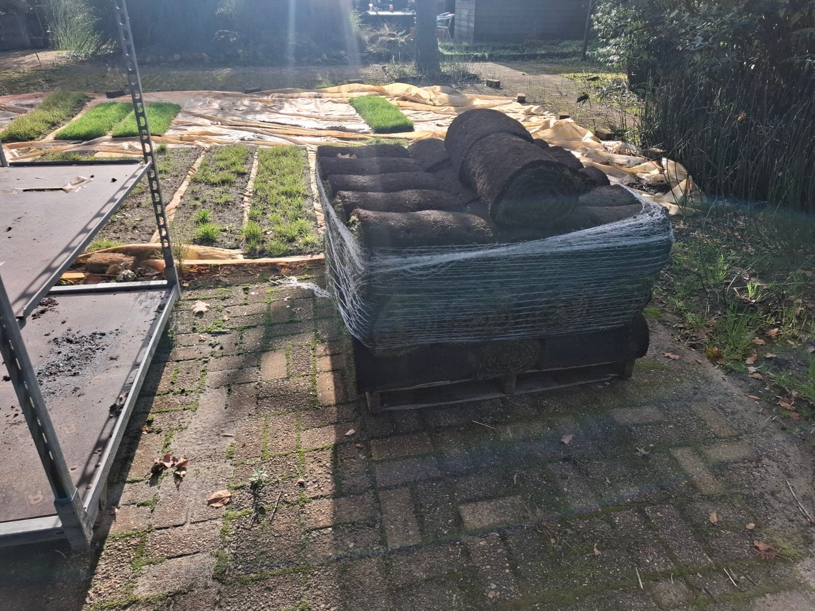 graszoden, Ophalen, Nieuw, Rond, Minder dan 30 cm