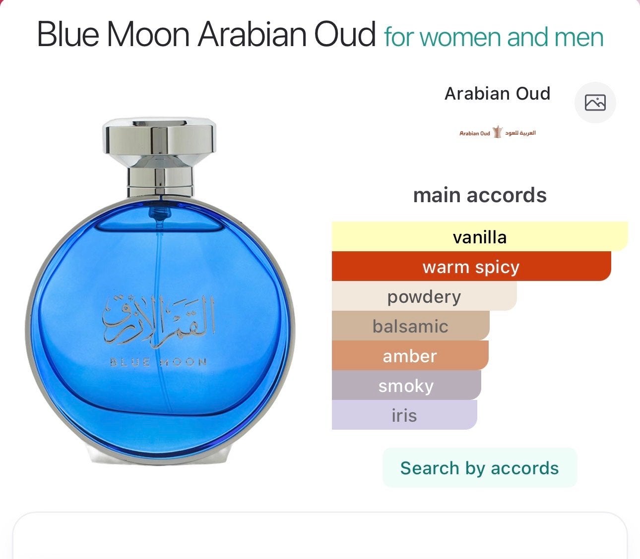 Arabian Oud Blue Moon, Ophalen of Verzenden, Nieuw