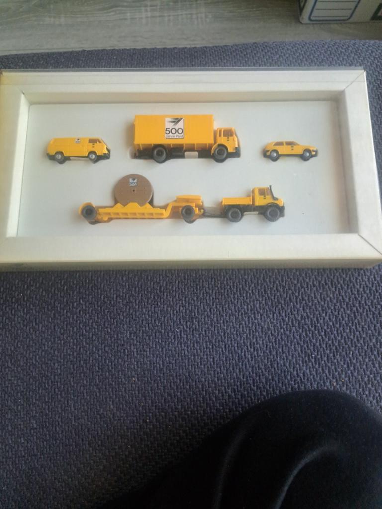 Wiking modellen in box 500 jaren post, Gebruikt, Wiking, West germany, Ophalen of Verzenden