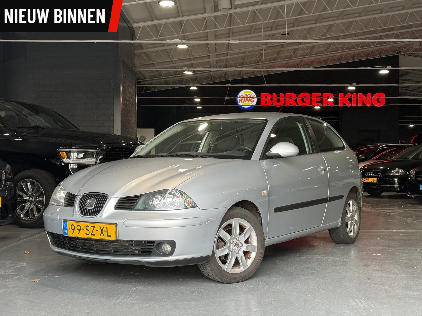 Seat Ibiza 1.4-16V NIEUW APK! Trekhaak lees tekst, Auto's, Voorwielaandrijving, 4 cilinders, Origineel Nederlands, Bedrijf