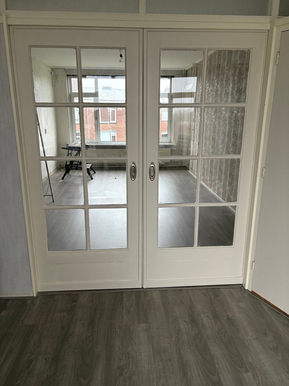 Prachtige ensuite deuren met helder glas (Nieuwstaat!), Ophalen, 80 tot 100 cm, Binnendeur, Zo goed als nieuw