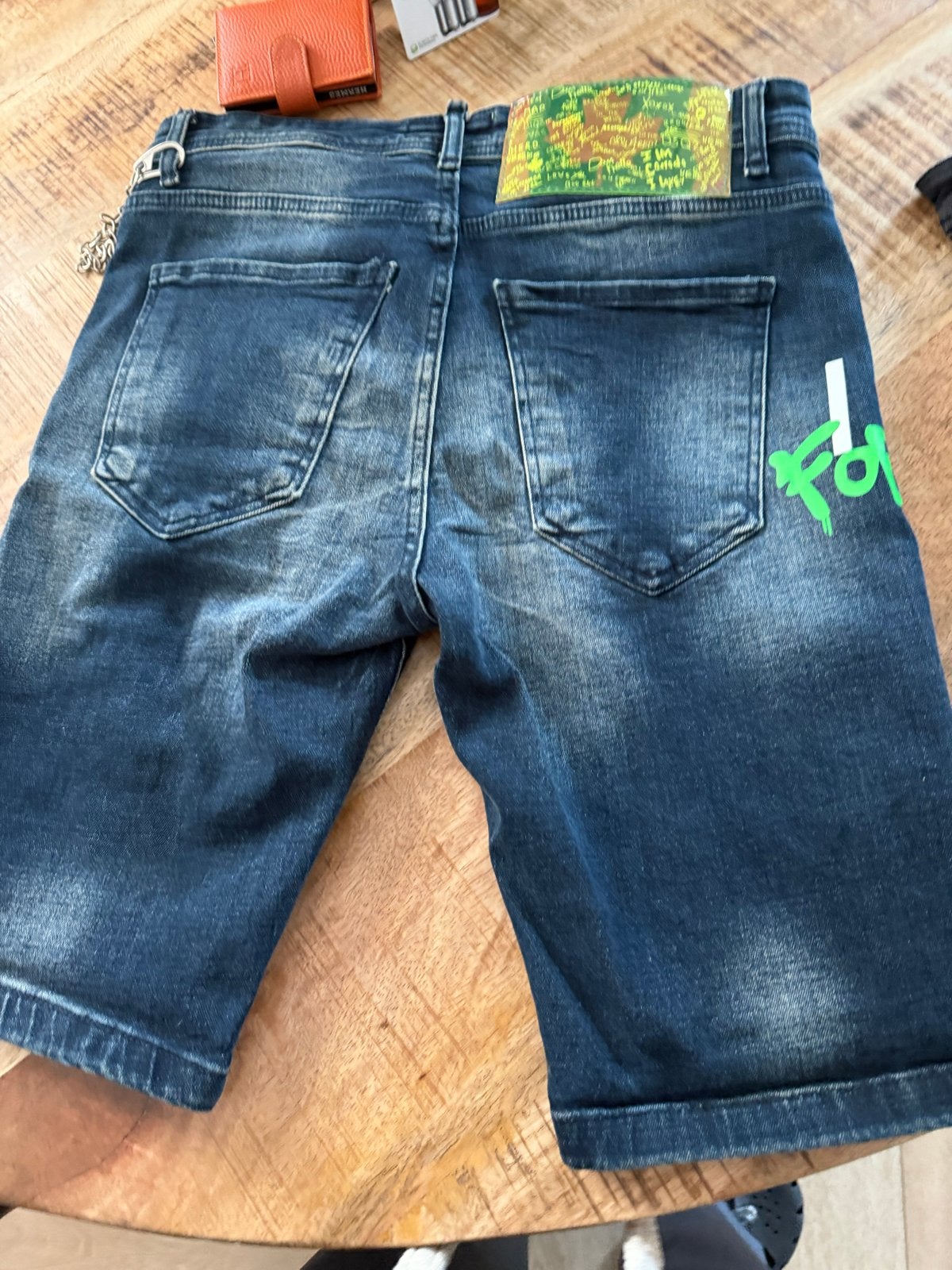 Nieuwe Dsquared2 Korte Broek W30 L34 - Helaas verkeerde maat, Ophalen of Verzenden, Nieuw, Blauw, W32 (confectie 46) of kleiner