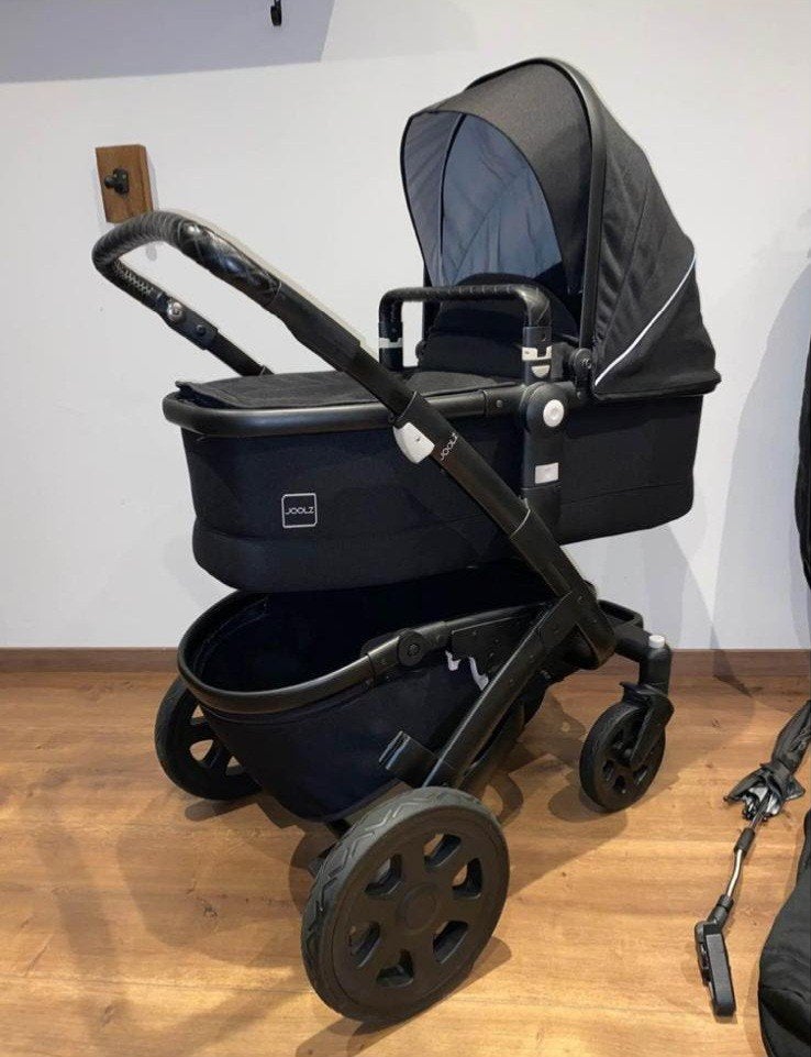 Joolz Day 2 Brilliant Black Combiwagen met Maxi-Cosi Isofix, Kinderen en Baby's, Kinderwagens en Combinaties, Gebruikt, Combiwagen