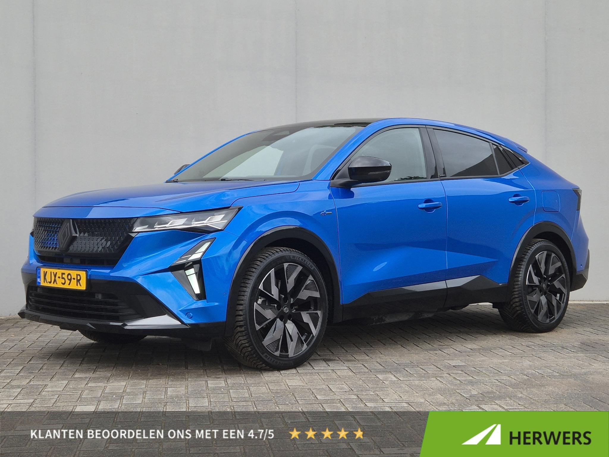 Renault Rafale E-Tech 4x4 plug-in hybrid 300 esprit Alpine /, Auto's, Automaat, Gebruikt, 1199 cc, Blauw
