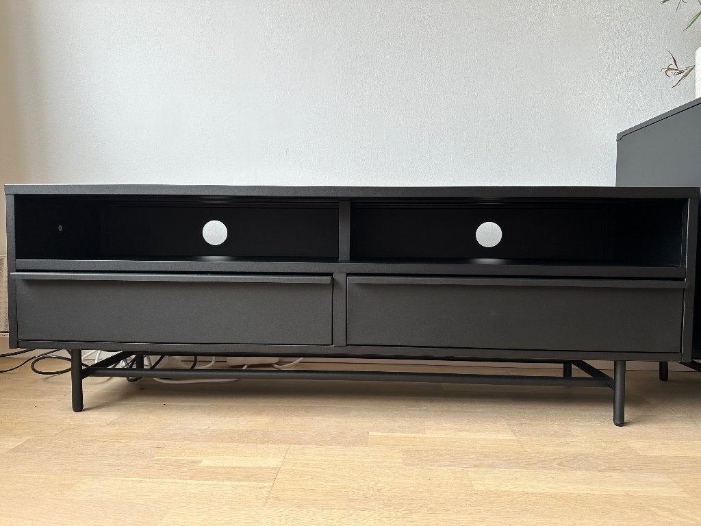 TV-meubel maison du monde, Ophalen, 100 tot 150 cm, Zo goed als nieuw, Minder dan 100 cm