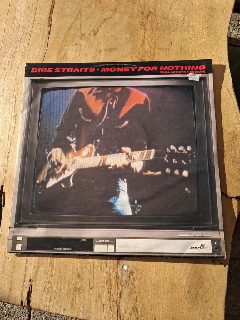 Dire Straits - Money For Nothing LP (Full Length Version), Cd's en Dvd's, Vinyl | Pop, Gebruikt, Originele persing, 1980 - 1989