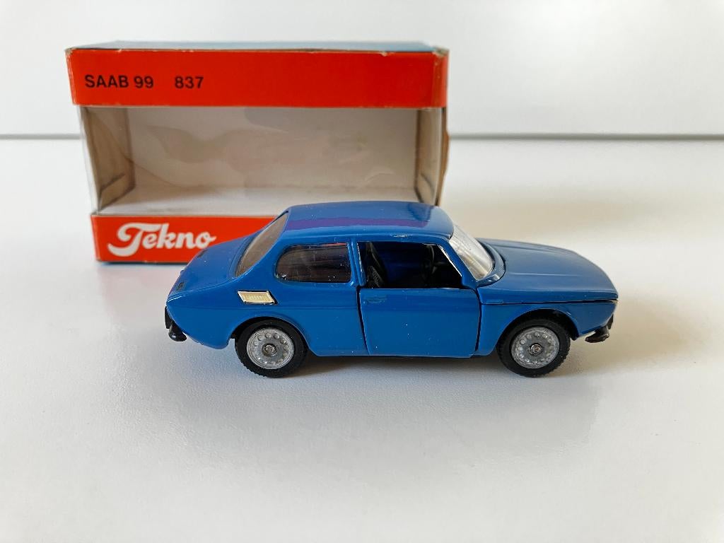 1:43 TEKNO SAAB 99, Ophalen of Verzenden, Zo goed als nieuw, Auto, Overige merken