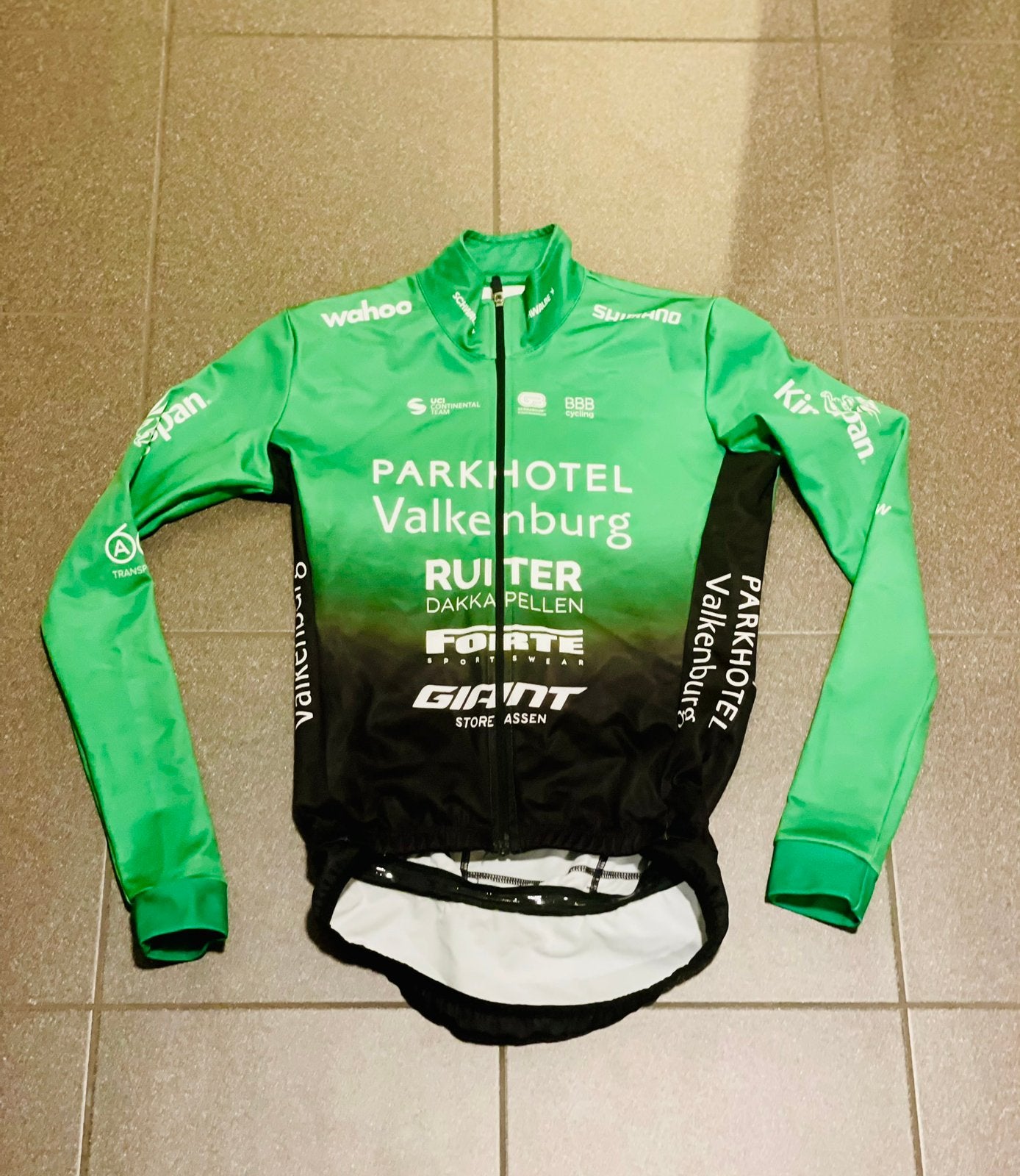 Wielrenkleding gaba wielrenjas fietsjas maat XS Forte, XS, Heren, Ophalen of Verzenden, Zo goed als nieuw