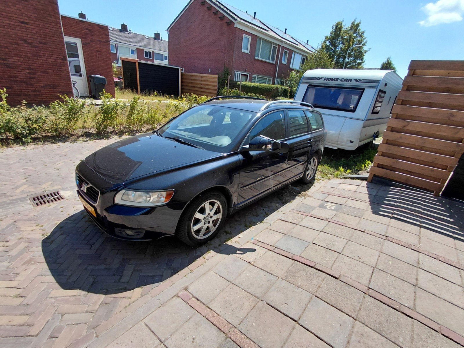 Volvo V50 2.0 D 2010 Zwart, Auto's, Volvo, Voorwielaandrijving, 136 pk, 4 cilinders, 700 kg