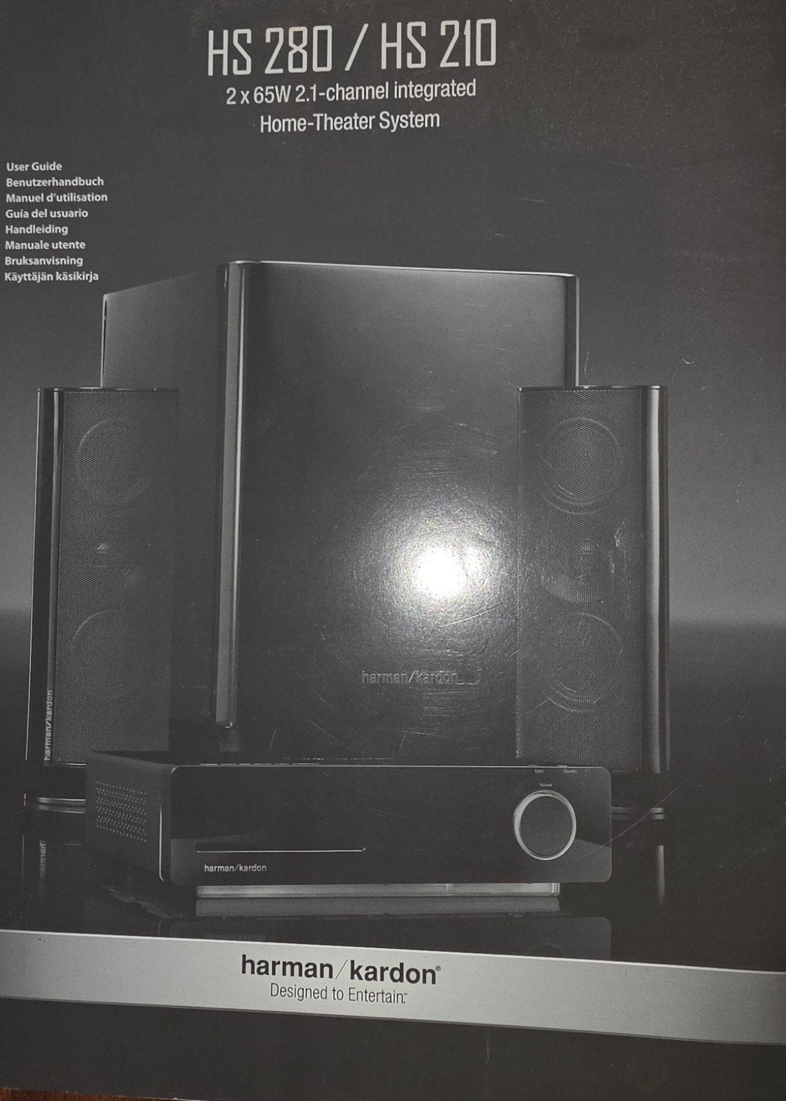 harman Kardon 2.1 set, Ophalen