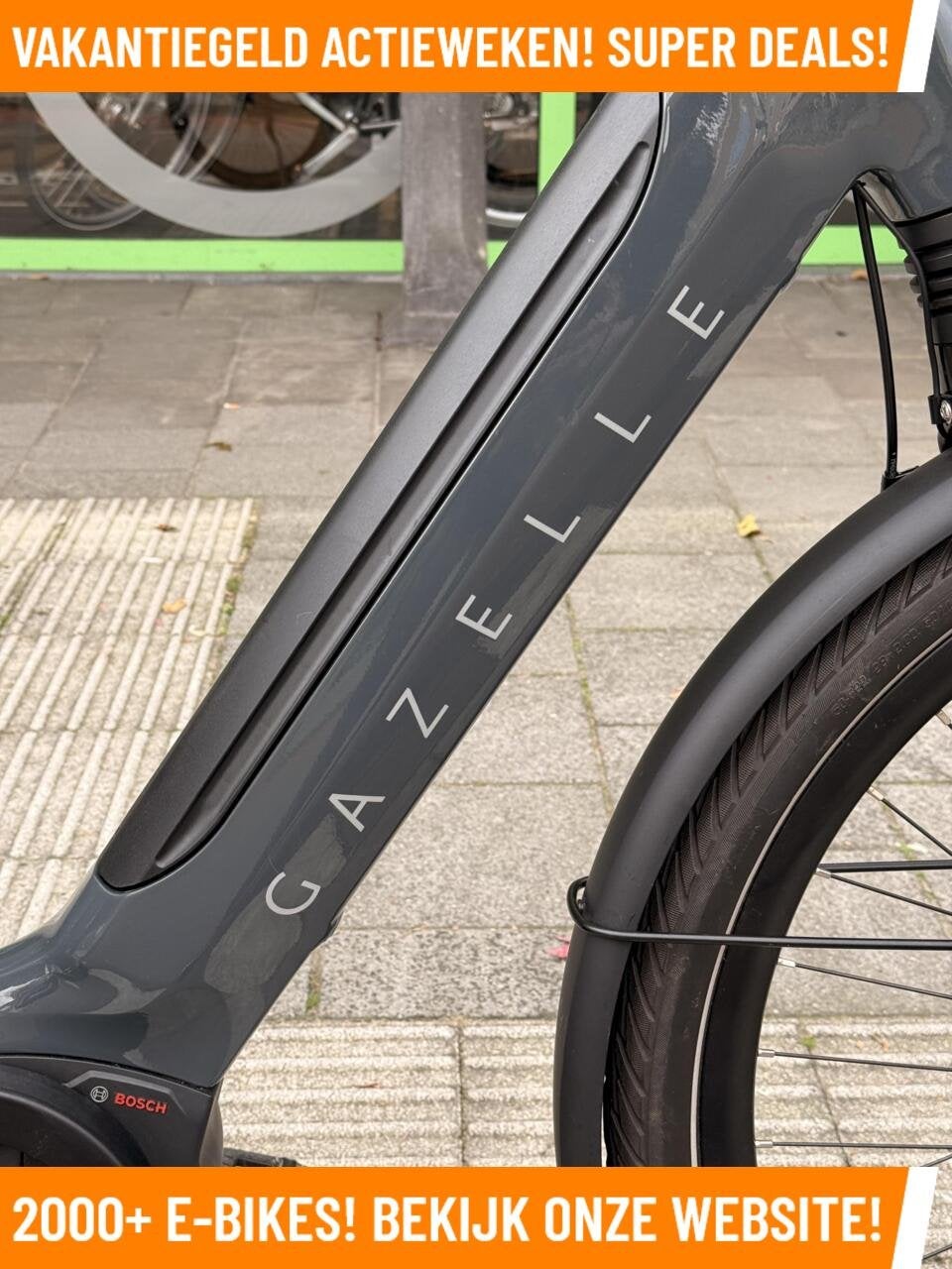 Gazelle Ultimate C5 Elektrische fiets met BOSCH midden motor, 55 tot 59 cm, Gazelle