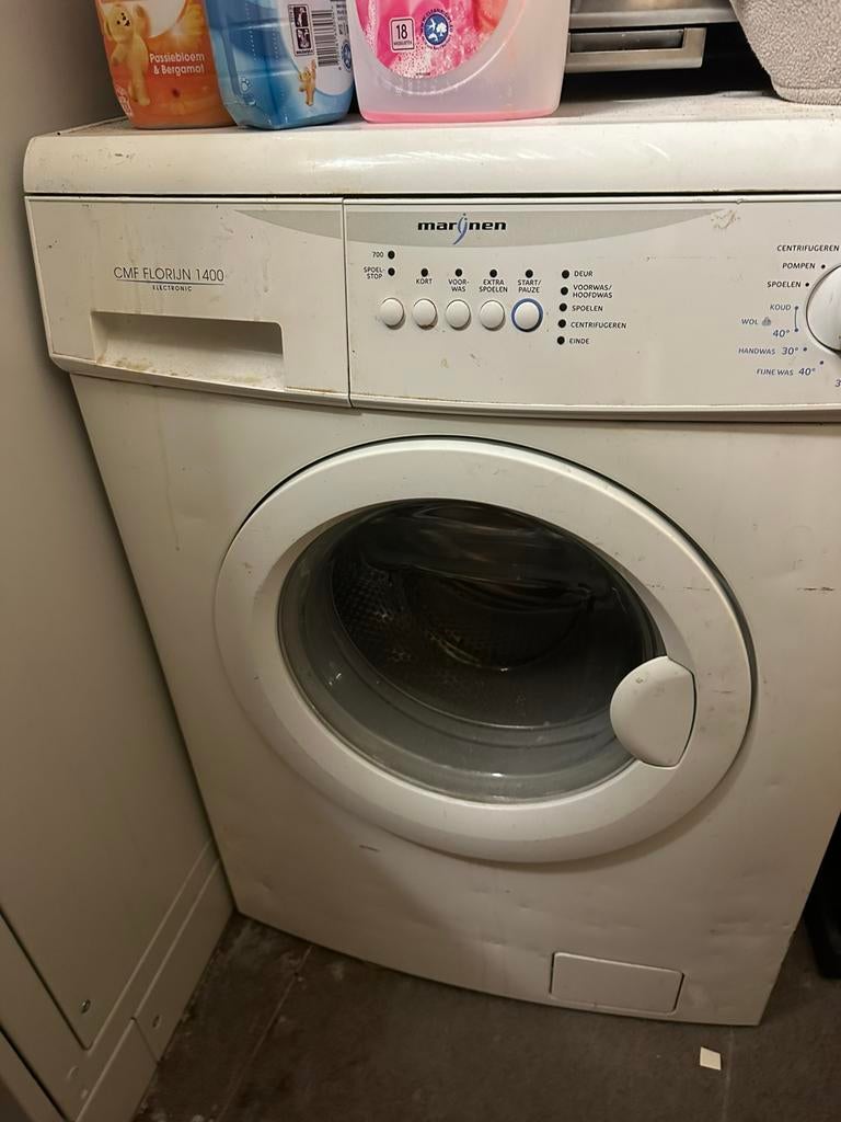 Marijenen wasmachine, Witgoed en Apparatuur, Wasmachines, Gebruikt, Ophalen of Verzenden, 1600 toeren of meer, Voorlader