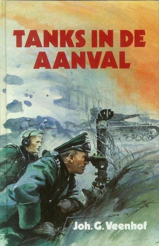 Joh G Veenhof - Tanks in de aanval, Ophalen of Verzenden, Gelezen