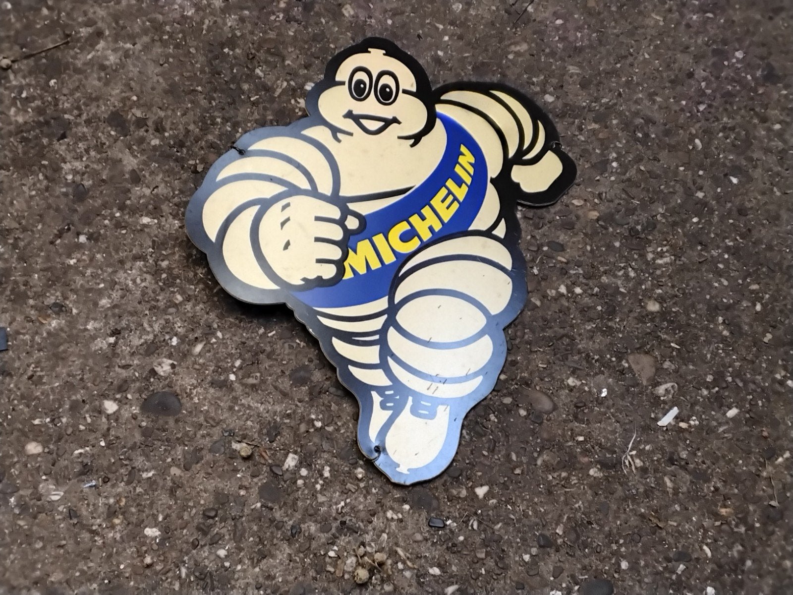 MICHELIN RECLAME VAN PLASTIC, Ophalen of Verzenden