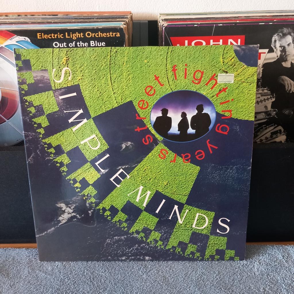 Lp simple minds street fighting years, Ophalen of Verzenden, Gebruikt, 12 inch
