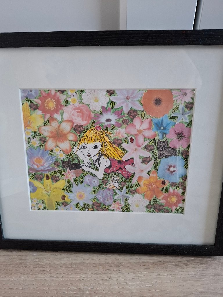 Kunstwerk Elois Siepe, Ophalen, Figuren, Gelimiteerde oplage, Papier/karton