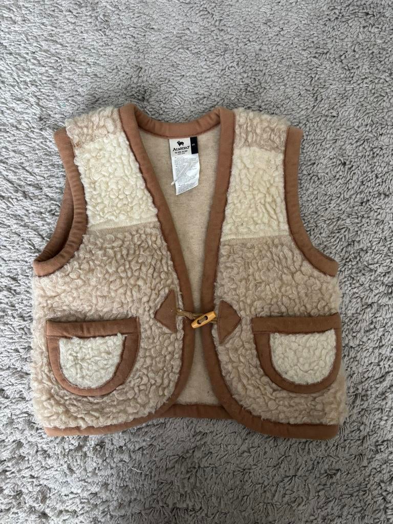 Alwero bodywarmer wol 92-98, Ophalen of Verzenden, Zo goed als nieuw, Jongetje of Meisje