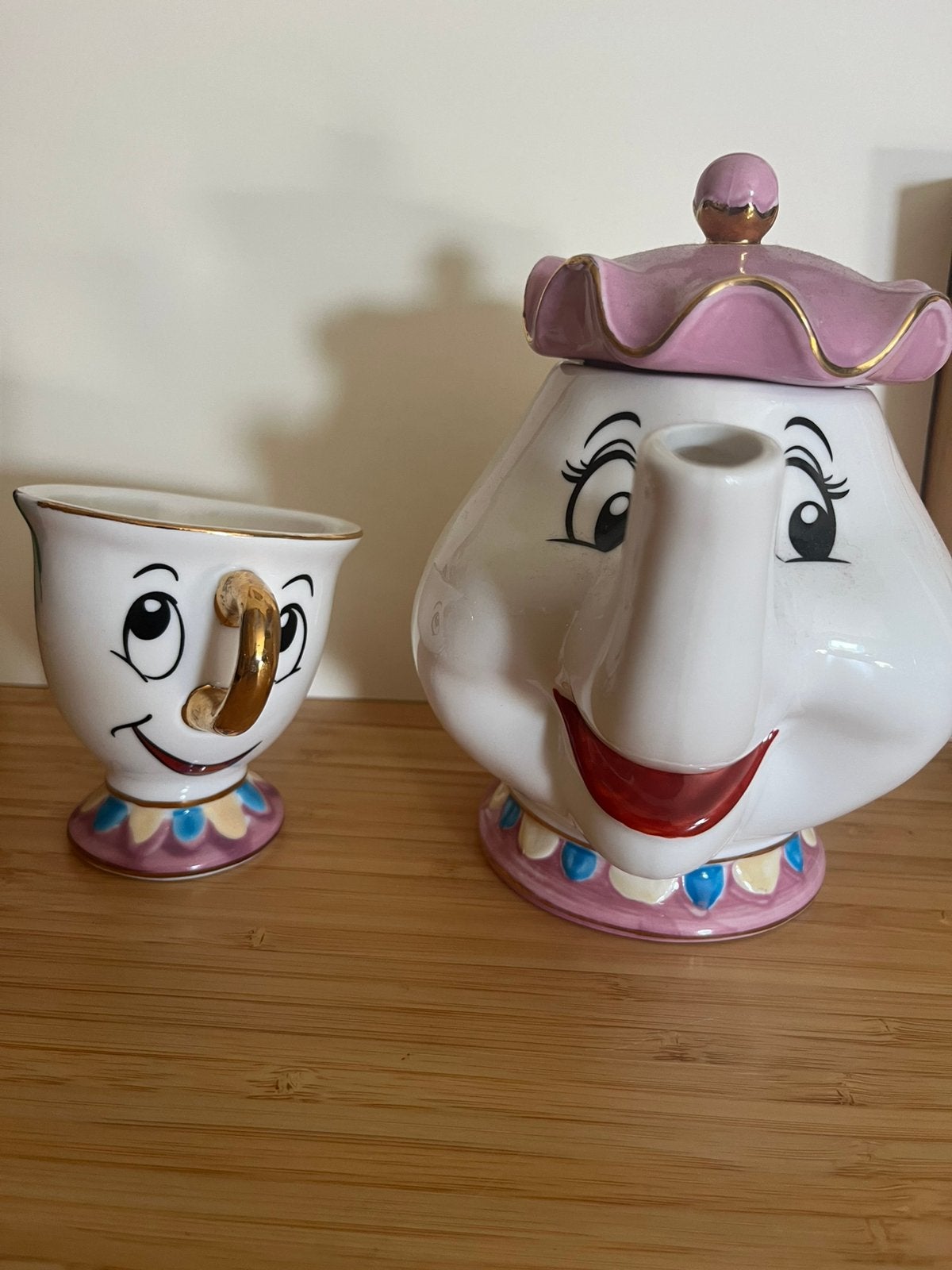 Disney beauty and the beast thee set, Ophalen
