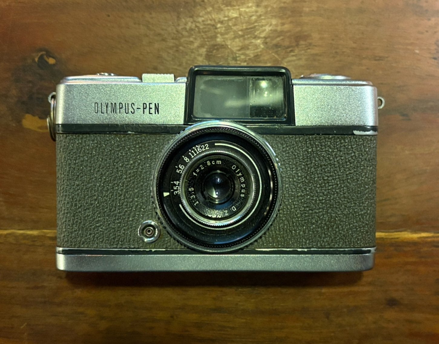 Olympus Pen half-frame camera – werkend, Audio, Tv en Foto, Fotocamera's Analoog, Ophalen of Verzenden, Gebruikt, Compact, Olympus