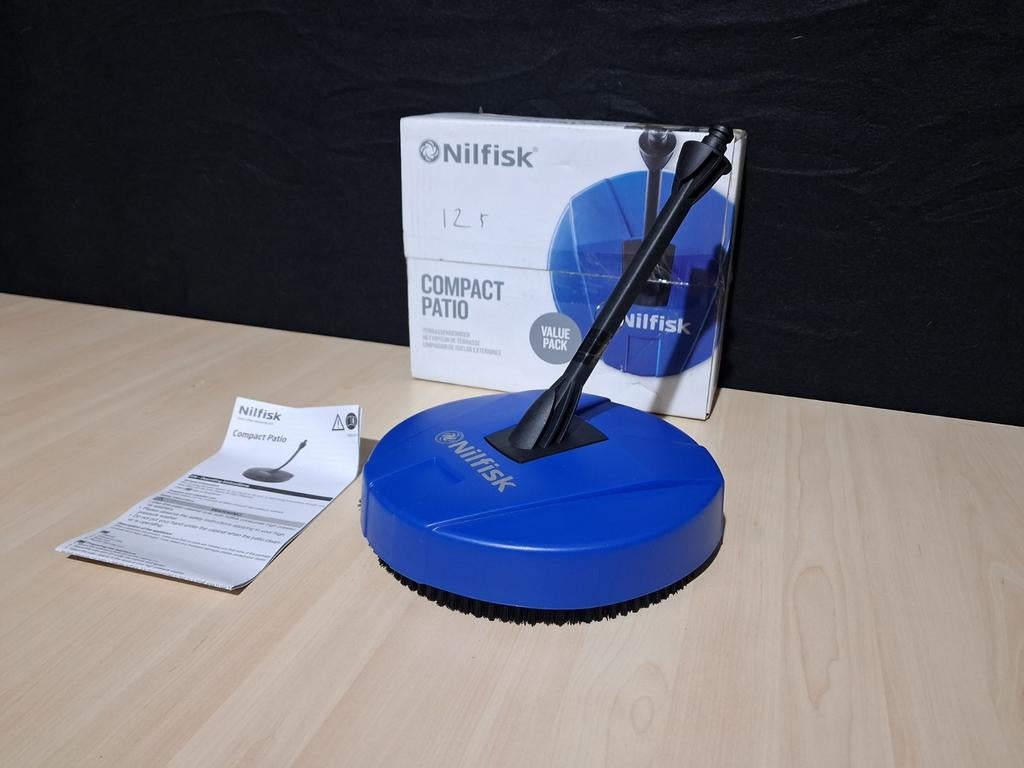 Nilfisk compact patio – compleet nieuw in doos, Ophalen of Verzenden, Nieuw, Elektrisch, Nilfisk