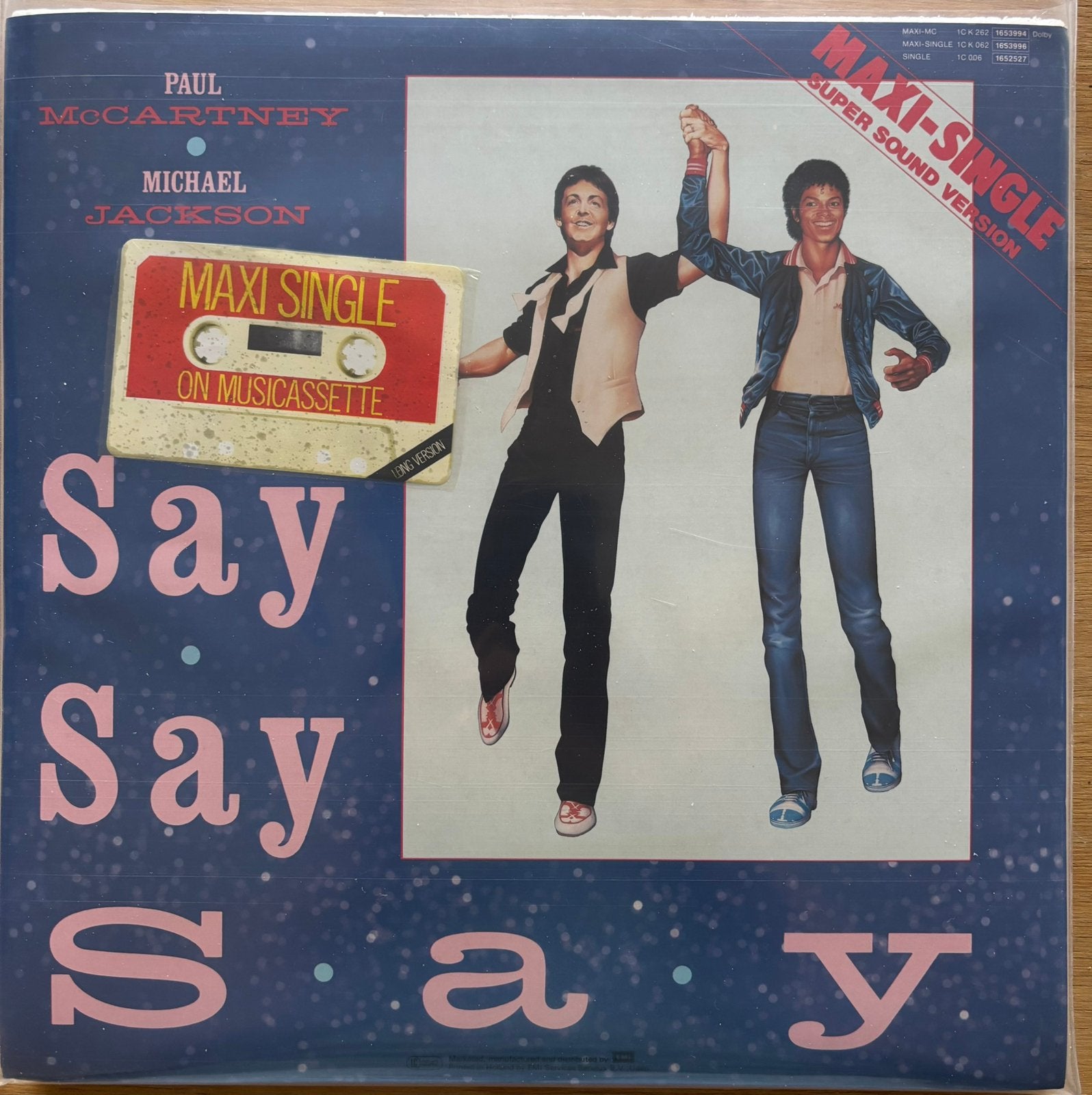 Michael Jackson cassette-single met Paul McCartney, Cd's en Dvd's, Cassettebandjes, Ophalen of Verzenden, Zo goed als nieuw, Pop