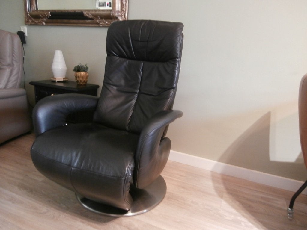 Hukla Relaxfauteuil  handmatig verstelbaar, Ophalen, Gebruikt, 75 tot 100 cm, Modern