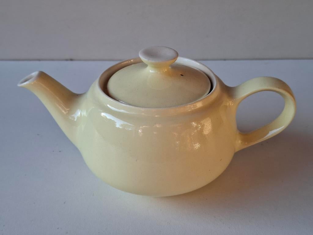 Vintage "ROYAL SPHINX" pastelgele theepot, jaren 50/60, Ophalen of Verzenden