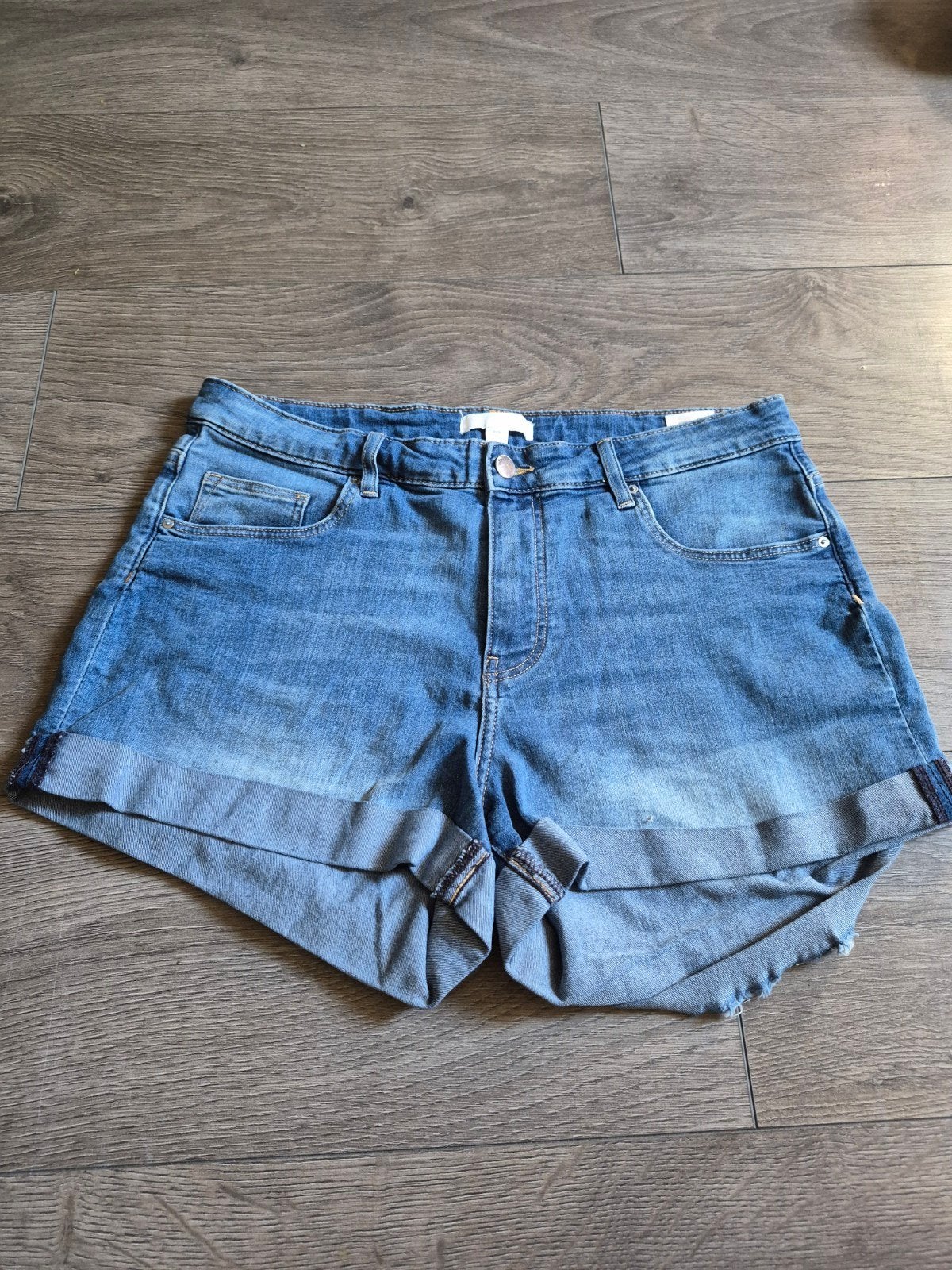 maat 42 merk h&m, Ophalen of Verzenden, Zo goed als nieuw, Blauw, W33 - W36 (confectie 42/44)