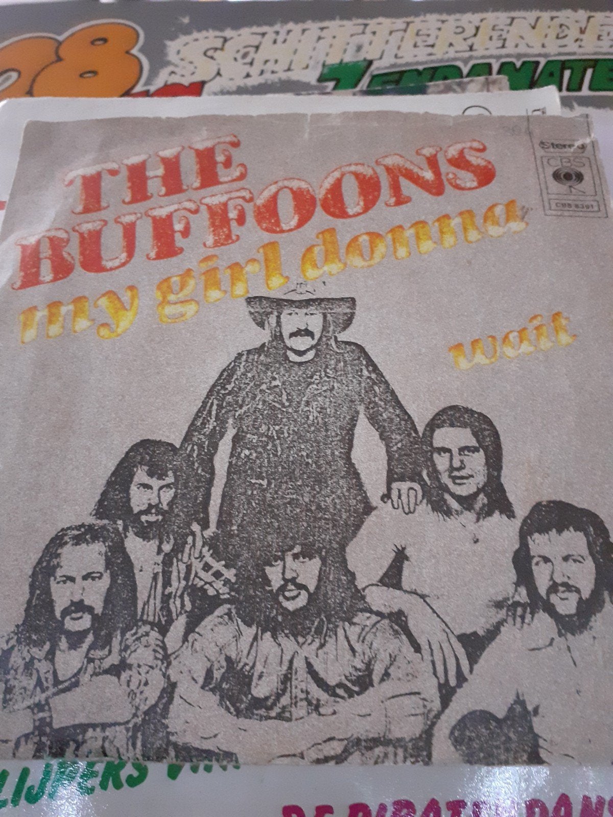 The Buffoons - My Girl Donna / Wait (7 inch single), Ophalen, Gebruikt, 7 inch, Pop