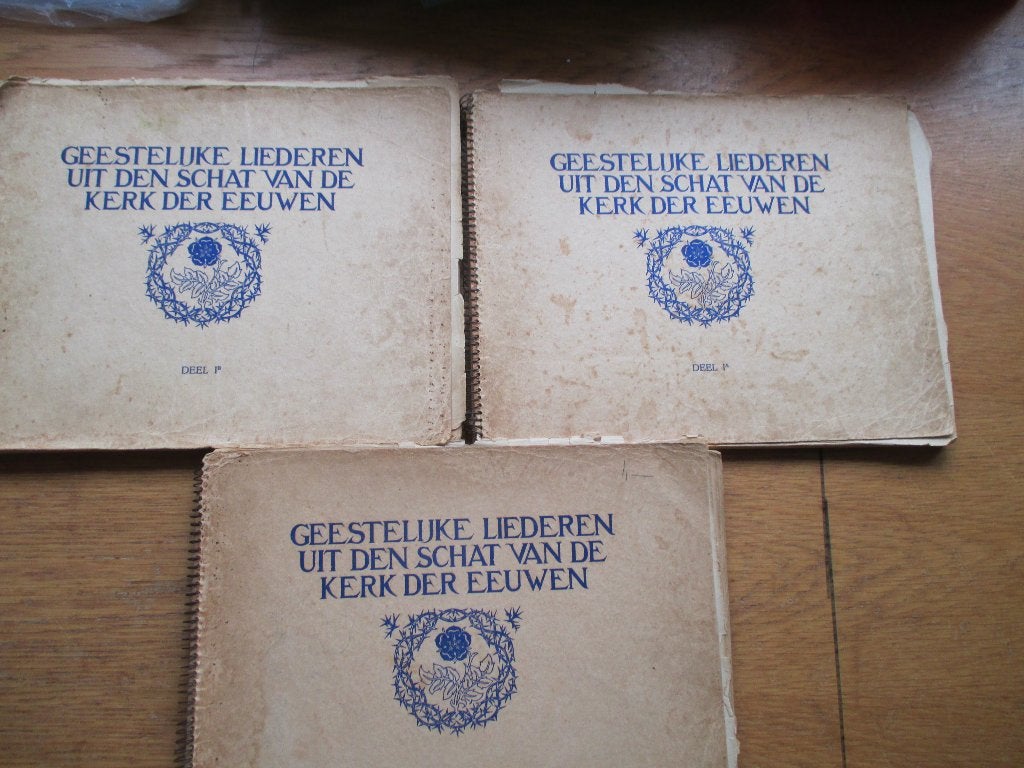 Geestelijke Liederen uit de Schat van de Kerk der Eeuwen, Muziek en Instrumenten, Bladmuziek, Koor, Gebruikt, Ophalen of Verzenden