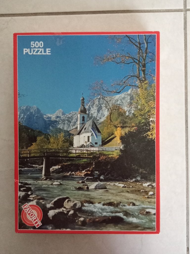 Ramsau Germany 500 stukjes, Ophalen, Minder dan 500 stukjes, Zo goed als nieuw