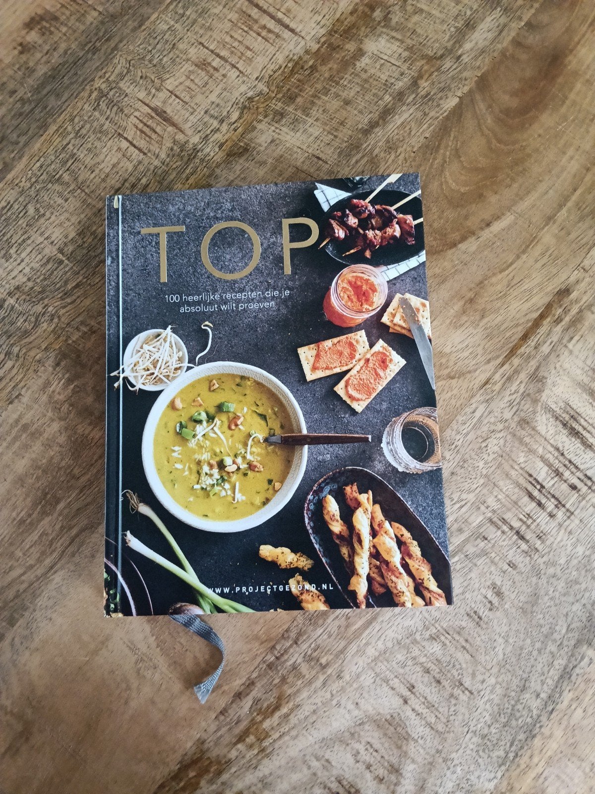 TOP: 100 heerlijke recepten die je absoluut wilt proeven, Boeken, Hoofdgerechten, Project Gezond, Ophalen of Verzenden, Zo goed als nieuw