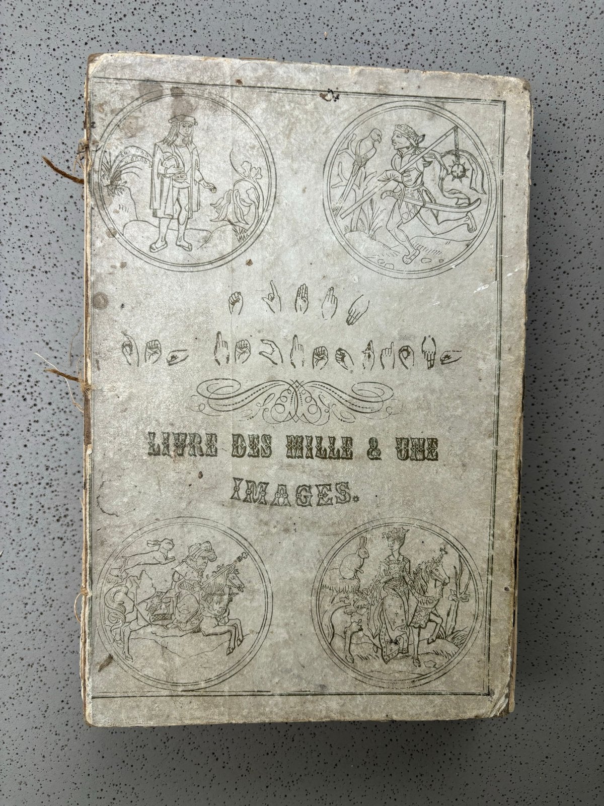 Antiek boek: Livre des Mille et Une Images, Album des Récréa, Ophalen