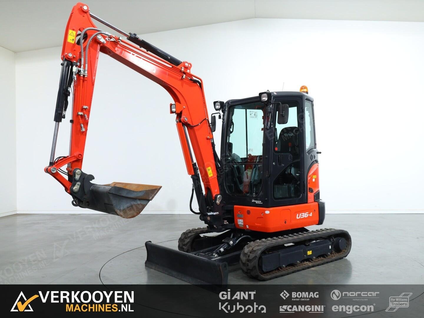 2021 Kubota U36-4 Hi Spec VK11029, Graafmachine