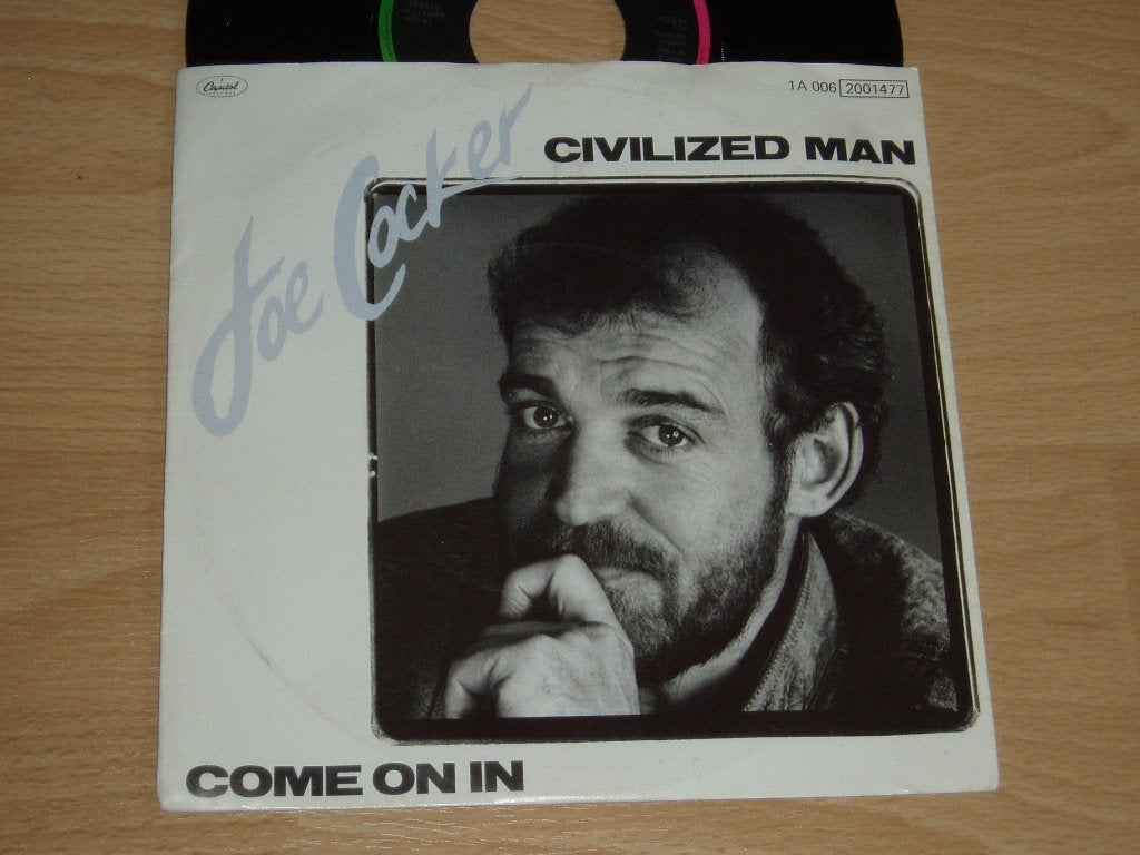 single Joe Cocker * Civilized man / Come on in, Cd's en Dvd's, Vinyl Singles, Verzenden, Gebruikt, Pop