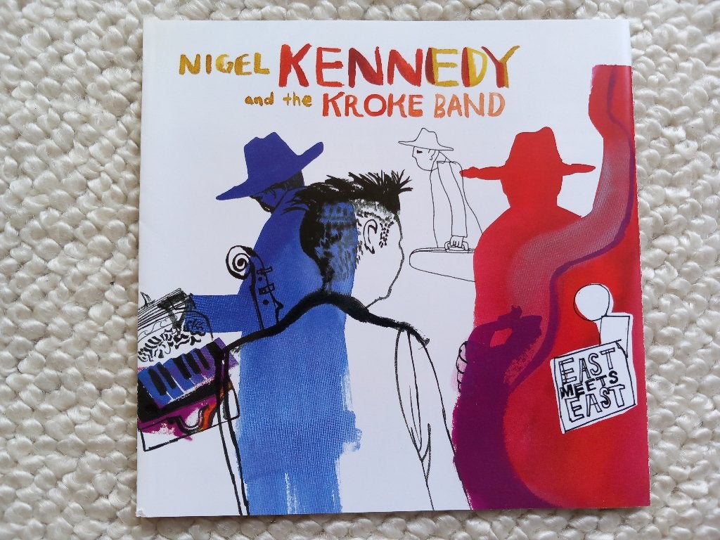 CD Nigel Kennedy and the Kroke Band - East meets east (2003), Ophalen of Verzenden, Zo goed als nieuw, Jazz