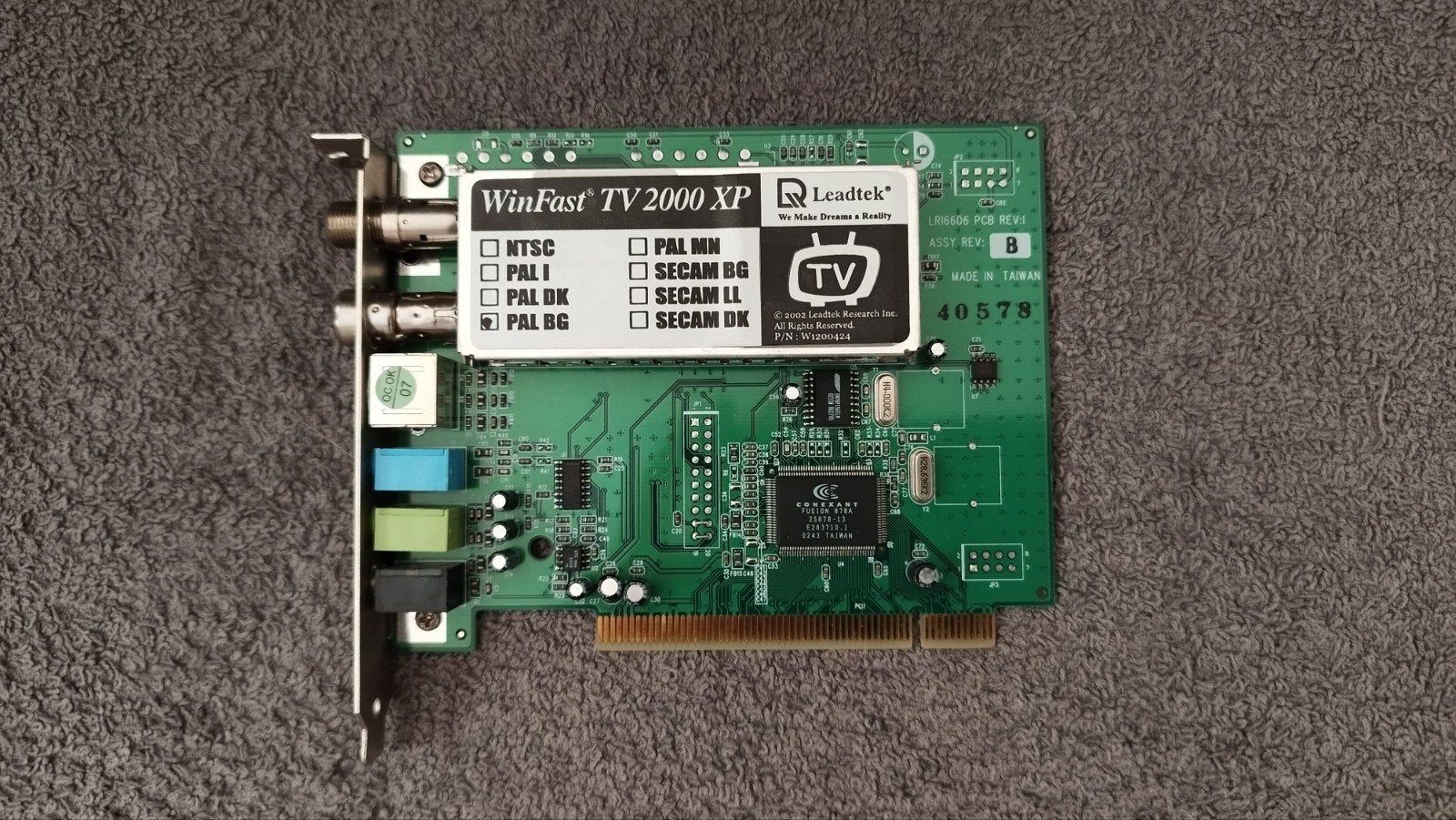 Leadtek WinFast TV 2000 XP TV-kaart, Tv-Out, Gebruikt, Overige soorten, Ophalen of Verzenden