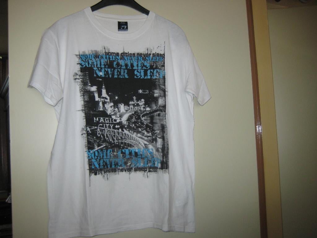 Wit jongenshirt, 170/176, Dognose, Ophalen of Verzenden, Zo goed als nieuw, Jongen, Shirt of Longsleeve