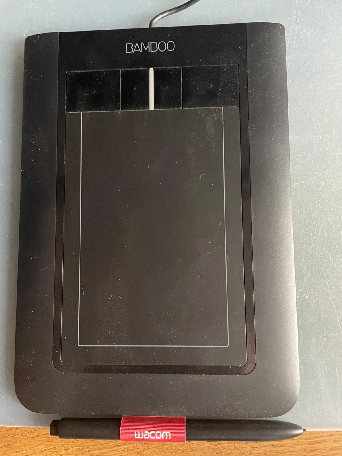 Wacom Bamboo CTH-460, Computers en Software, Tekentablets, Ophalen, Multi-touch, Gebruikt, Bedraad