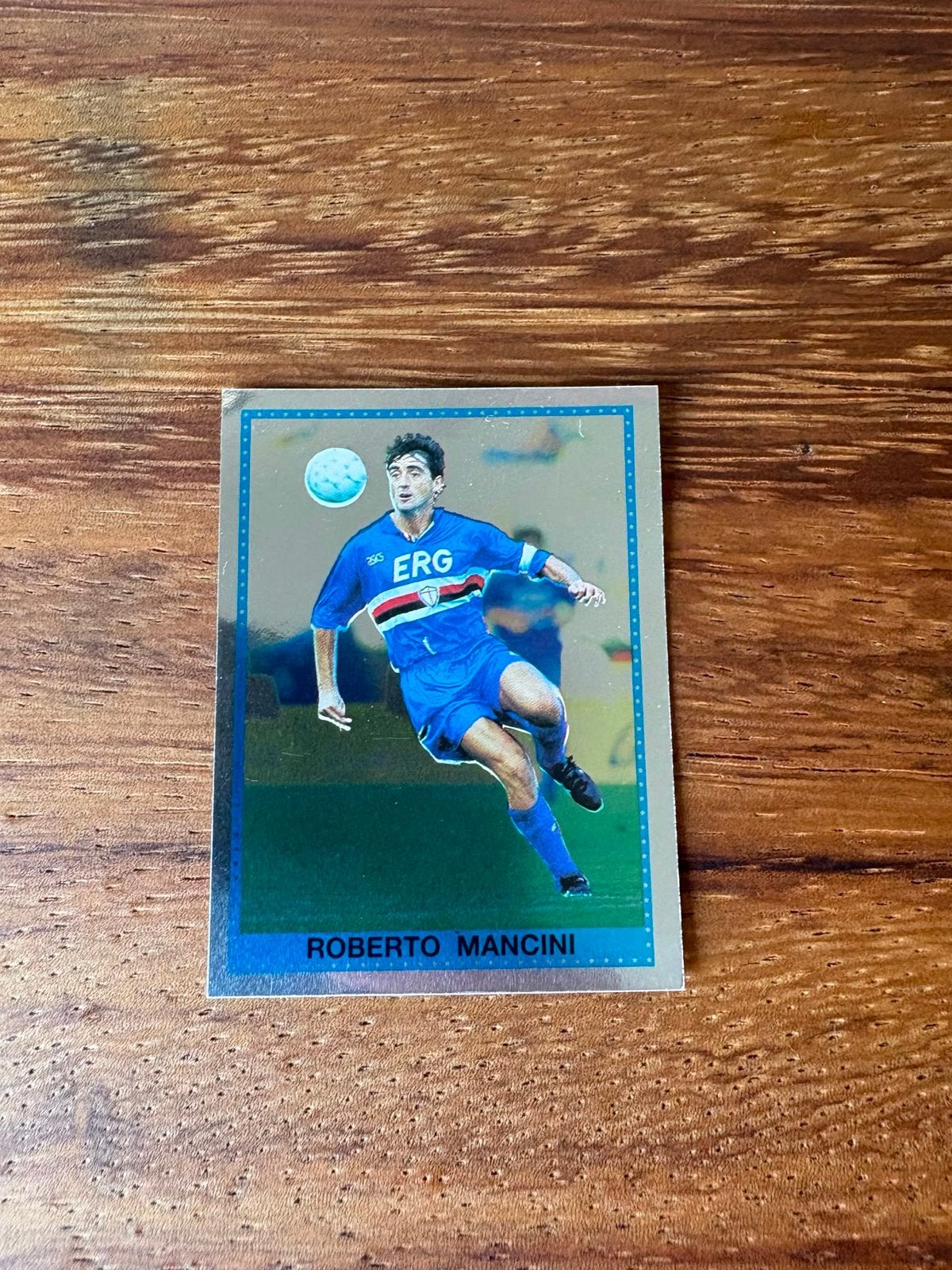 Roberto Mancini Panini Voetbalplaatje 1992-93, Ophalen of Verzenden, Zo goed als nieuw, Buitenlandse clubs, Spelerskaart