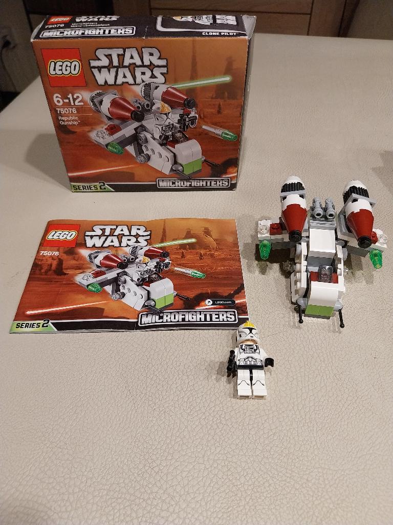 lego star wars 75076 Republic Gunship, Kinderen en Baby's, Speelgoed | Duplo en Lego, Star Wars, Lego, Ophalen of Verzenden, Zo goed als nieuw