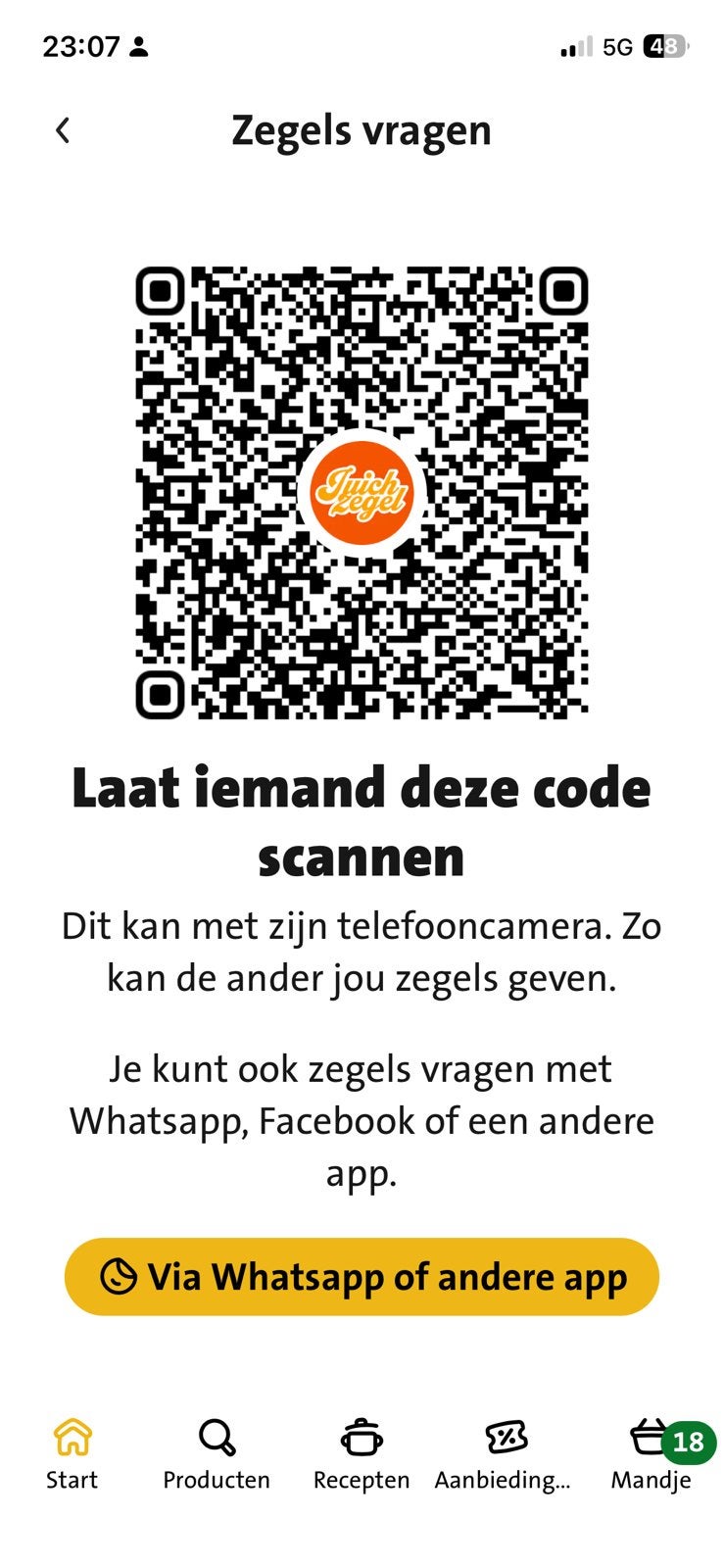 jumbo oranje juig zegels, Ophalen of Verzenden, Winkel, Super of Benzinepomp, Zegels, Bonnen of Punten