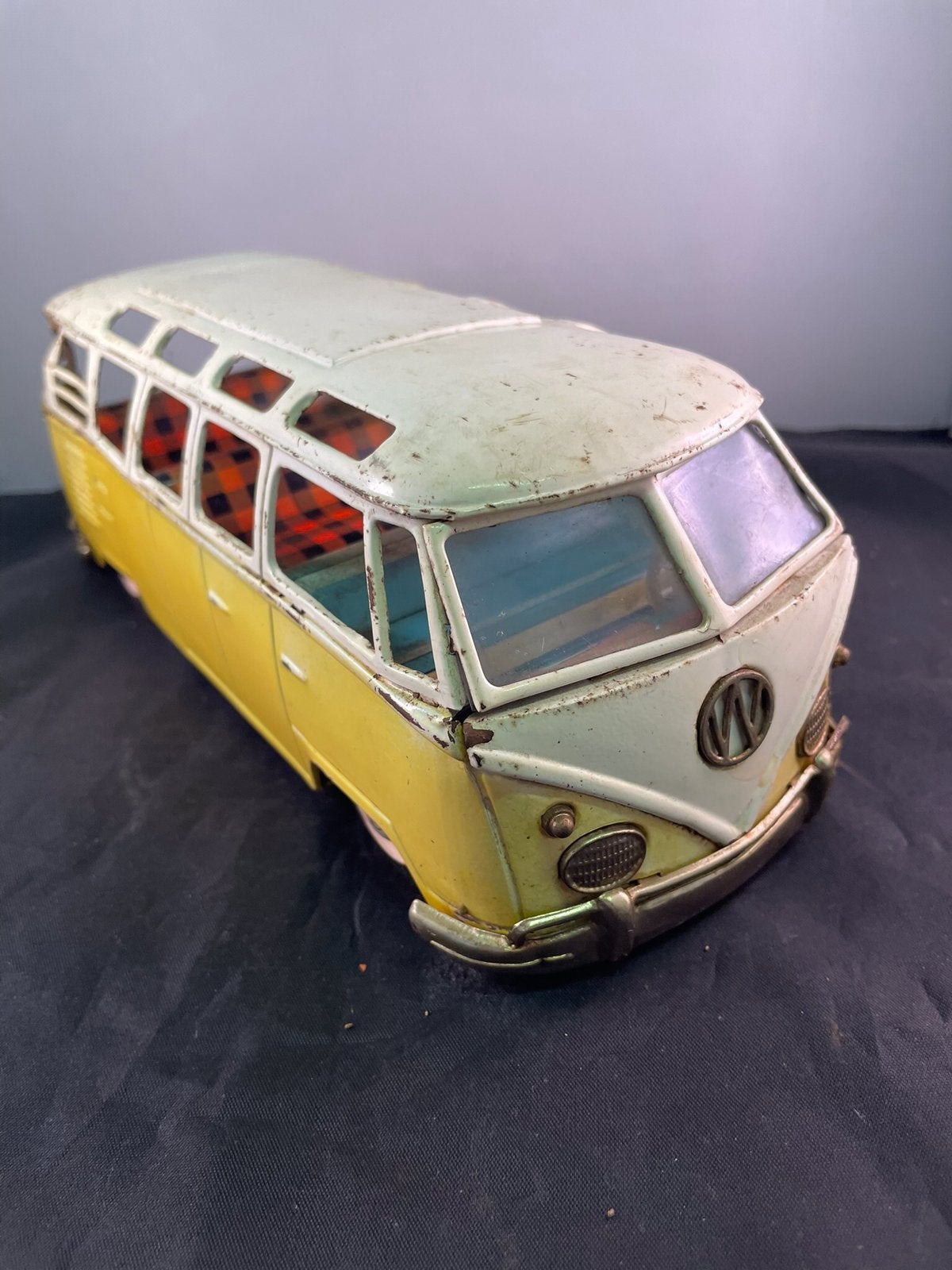 Blikken Volkswagenbus T1 uit de jaren zestig, Antiek en Kunst, Antiek | Speelgoed, Ophalen of Verzenden