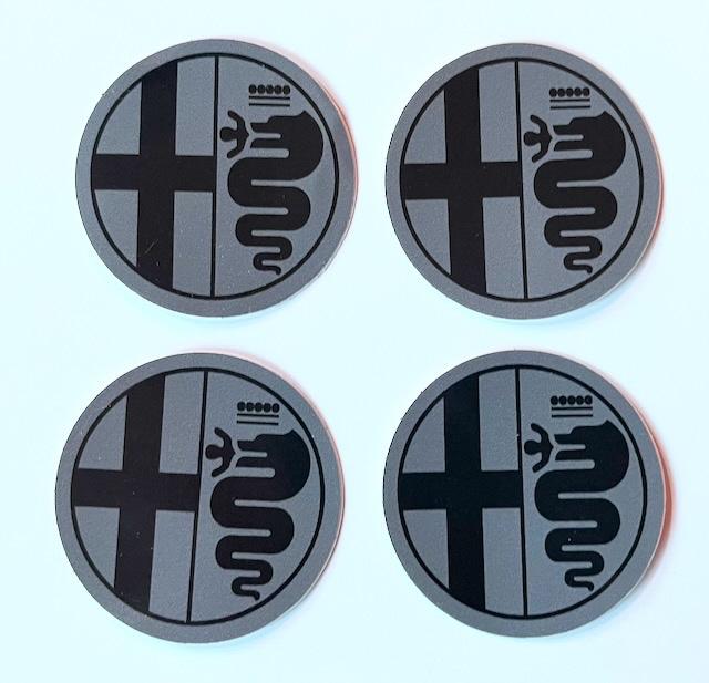 ALFA ROMEO  velg logo merk embleem stickers 5CM .  plat 2D, Ophalen of Verzenden