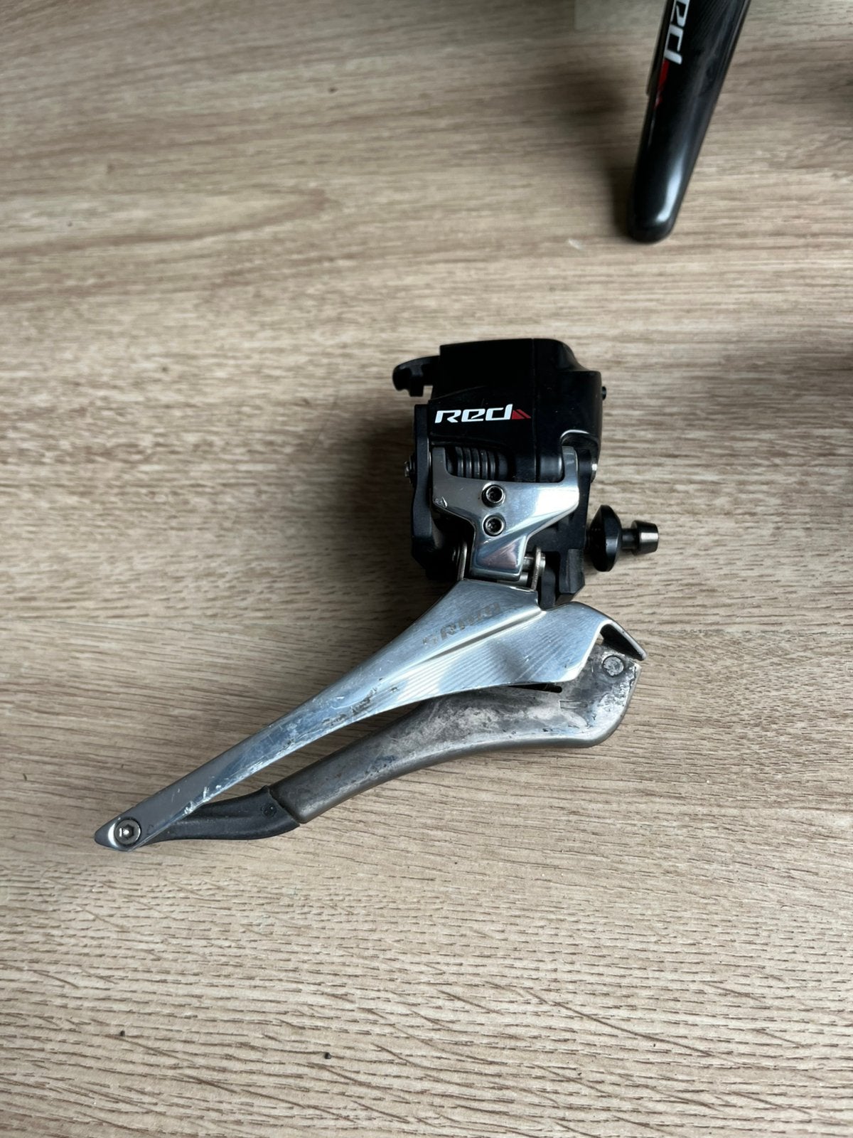 SRAM Red Etap voorsderailleur, Ophalen of Verzenden, Gebruikt, Gravelbike, Derailleur of Ketting
