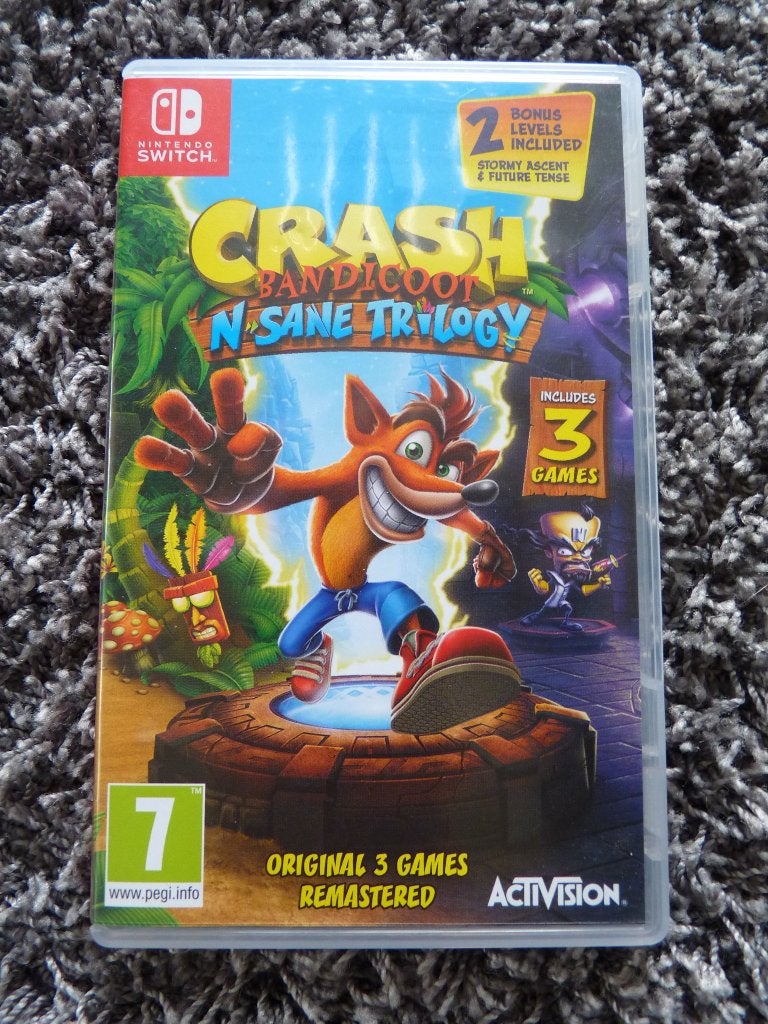 Crash Bandicoot N.Sane Trilogy Nintendo Switch 1&2, Spelcomputers en Games, Games | Nintendo Switch, Avontuur en Actie, 1 speler