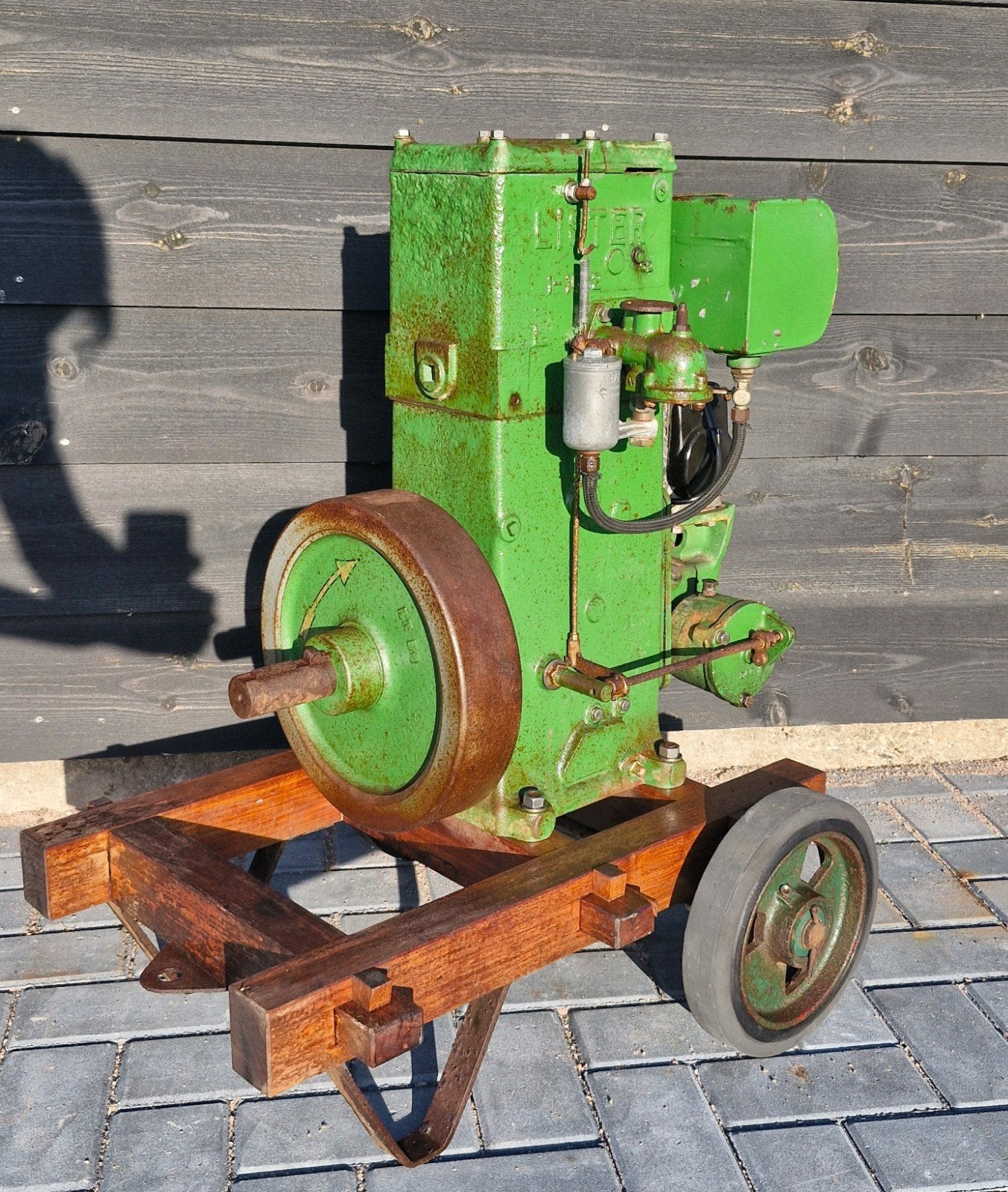 Lister DH8 Stationaire Motor - 1958, Ophalen of Verzenden